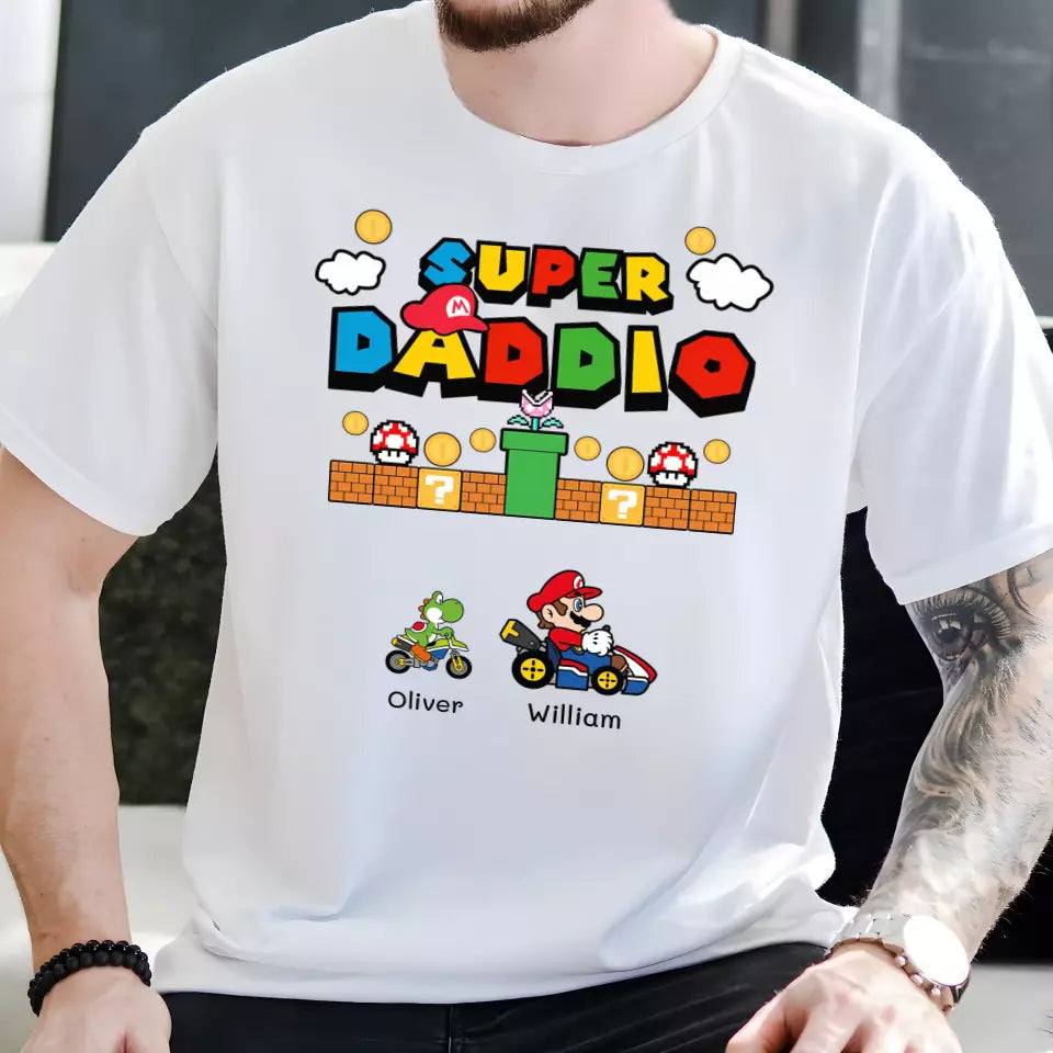 SUPER DADDIO Personalized T-Shirt