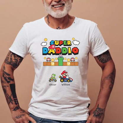 SUPER DADDIO Personalized T-Shirt